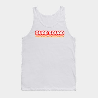 Quad Squad 70s Vibes Skater Tank Top